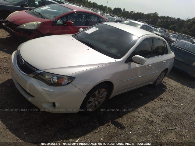 JF1GE61619H509511 - 2009 SUBARU IMPREZA 2.5I WHITE photo 2