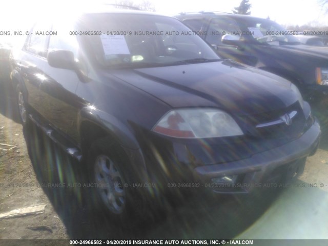 2HNYD18852H504169 - 2002 ACURA MDX TOURING BLACK photo 1