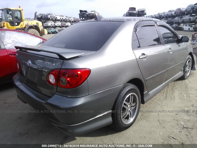 1NXBR32EX6Z697022 - 2006 TOYOTA COROLLA CE/LE/S GRAY photo 4