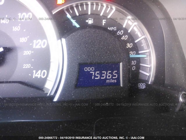 4T1BF1FK5DU282054 - 2013 TOYOTA CAMRY L/SE/LE/XLE 白色 照片 7