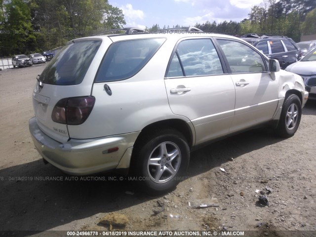 JT6HF10U3Y0144610 - 2000 LEXUS RX 300 WHITE photo 4