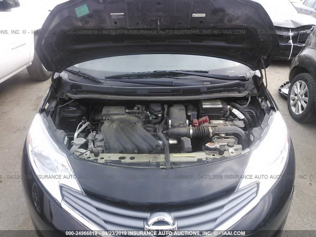3N1CE2CP9FL429817 - 2015 NISSAN VERSA NOTE S/S PLUS/SV/SL/SR BLACK photo 10