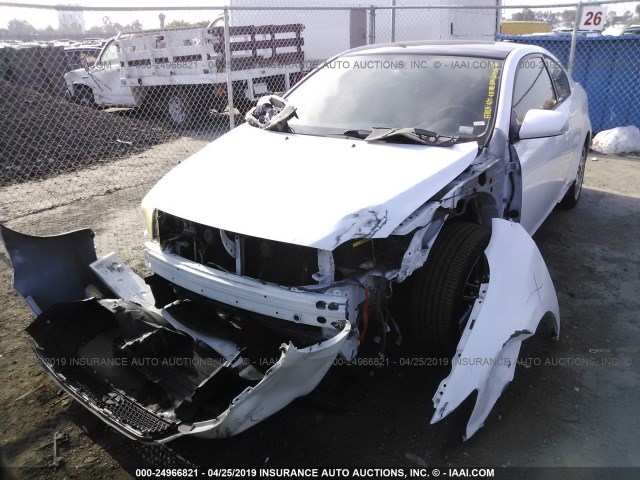 JTKDE3B70A0311680 - 2010 TOYOTA SCION TC WHITE photo 2