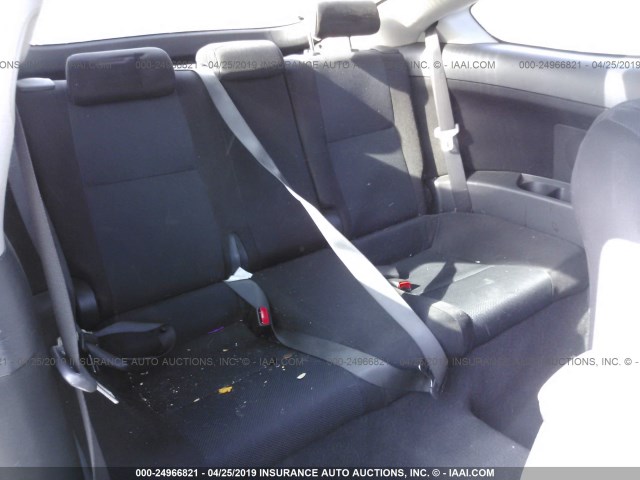 JTKDE3B70A0311680 - 2010 TOYOTA SCION TC WHITE photo 8