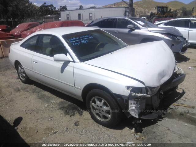 2T1CG22P6YC334310 - 2000 TOYOTA CAMRY SOLARA SE WHITE photo 1