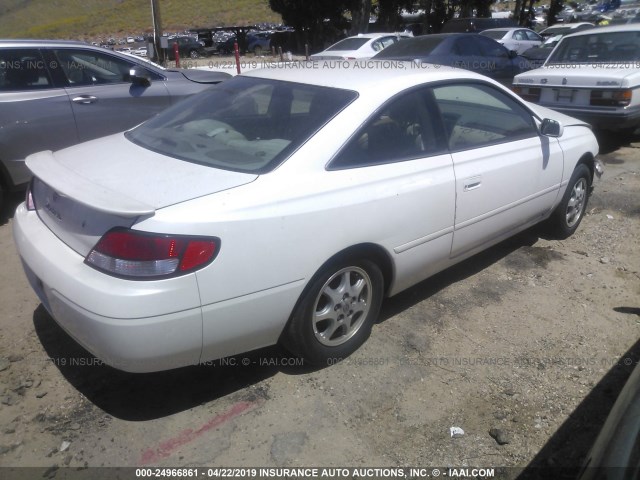 2T1CG22P6YC334310 - 2000 TOYOTA CAMRY SOLARA SE WHITE photo 4