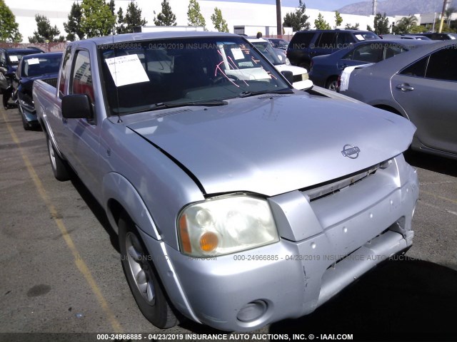1N6DD26S21C392096 - 2001 NISSAN FRONTIER KING CAB XE SILVER photo 1