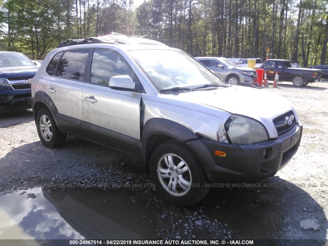 KM8JN12D16U345871 - 2006 HYUNDAI TUCSON GLS/LIMITED 银色 照片 1