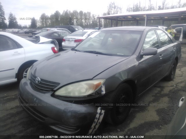 4T1BE32K14U791935 - 2004 TOYOTA CAMRY LE/XLE/SE BROWN photo 2