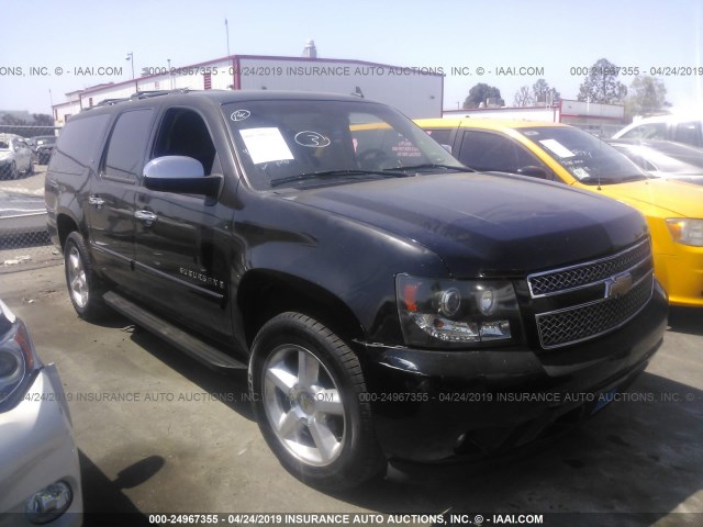 3GNFC16J28G115303 - 2008 CHEVROLET SUBURBAN C1500  LS BLACK photo 1