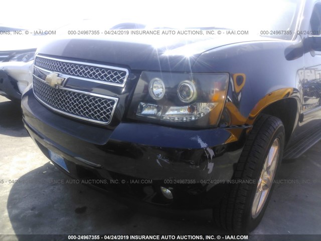 3GNFC16J28G115303 - 2008 CHEVROLET SUBURBAN C1500  LS BLACK photo 6