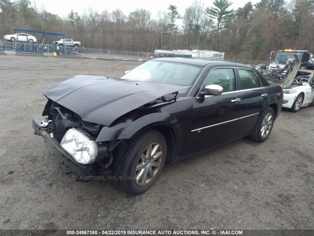 2C3LA63T09H581886 - 2009 CHRYSLER 300C BLACK photo 2