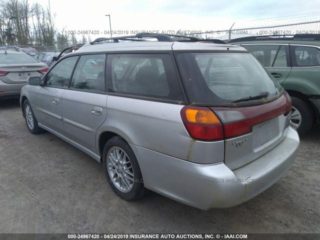 4S3BH635636308447 - 2003 SUBARU LEGACY L/L SPECIAL SILVER photo 3