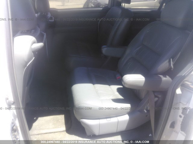 5FNRL18082B053932 - 2002 HONDA ODYSSEY EXL WHITE photo 8