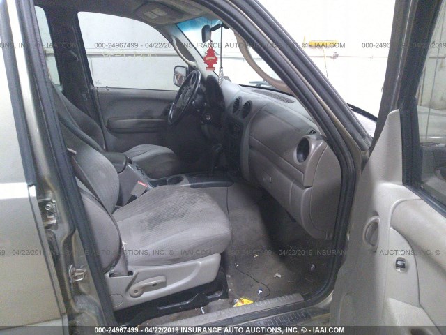 1J4GL48K53W710008 - 2003 JEEP LIBERTY SPORT/FREEDOM ოქროსფერი ფოტო 5