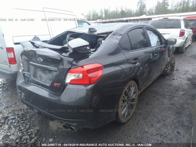 JF1VA2W68J9824552 - 2018 SUBARU WRX STI/LIMITED GRAY photo 4