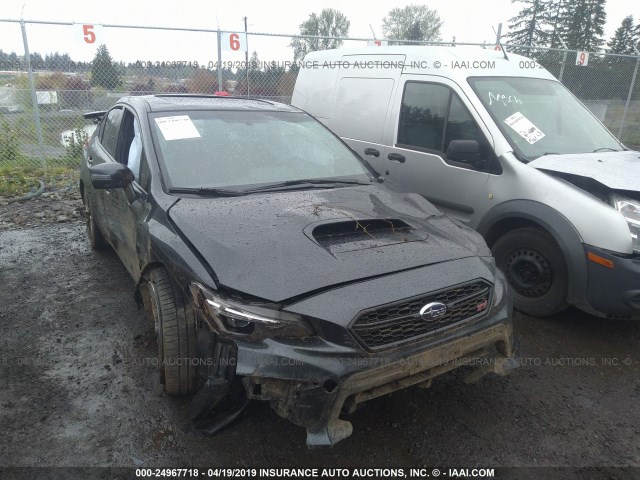 JF1VA2W68J9824552 - 2018 SUBARU WRX STI/LIMITED GRAY photo 6