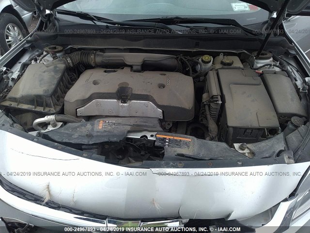 1G11B5SL8EF254426 - 2014 CHEVROLET MALIBU LS SILVER photo 10