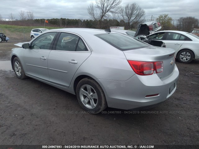 1G11B5SL8EF254426 - 2014 CHEVROLET MALIBU LS SILVER photo 3