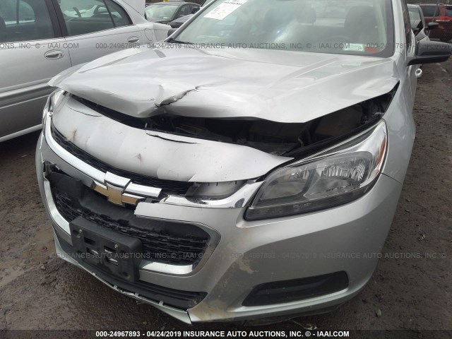 1G11B5SL8EF254426 - 2014 CHEVROLET MALIBU LS SILVER photo 6