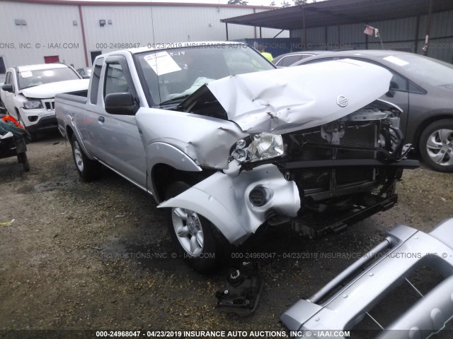 1N6DD26T84C472113 - 2004 NISSAN FRONTIER KING CAB XE SILVER photo 1