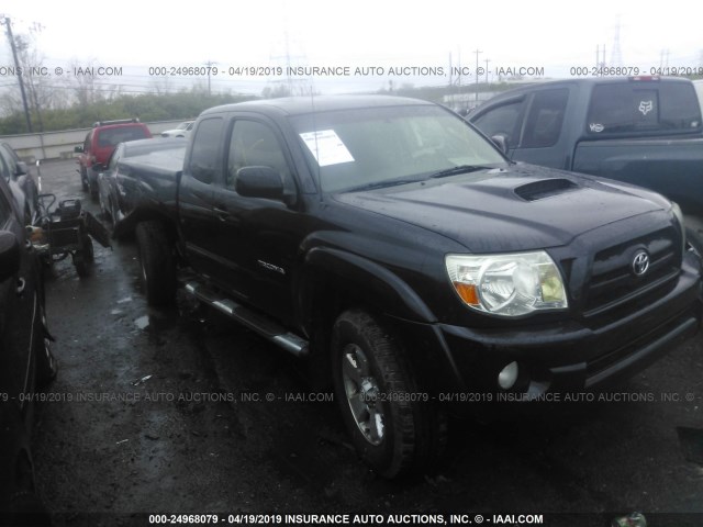 5TEUU42NX5Z047629 - 2005 TOYOTA TACOMA ACCESS CAB შავი ფოტო 1
