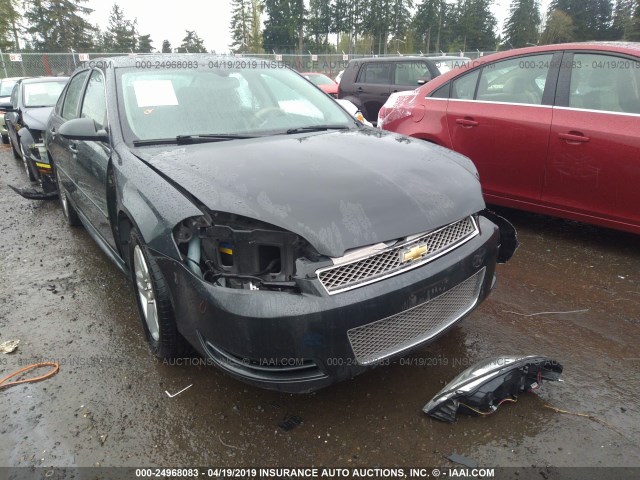 2G1WB5E33G1102081 - 2016 CHEVROLET IMPALA LIMITED LT GRAY photo 1