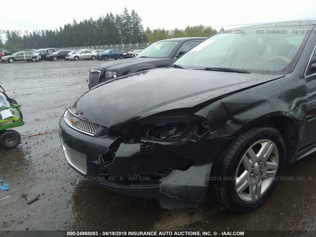 2G1WB5E33G1102081 - 2016 CHEVROLET IMPALA LIMITED LT GRAY photo 6