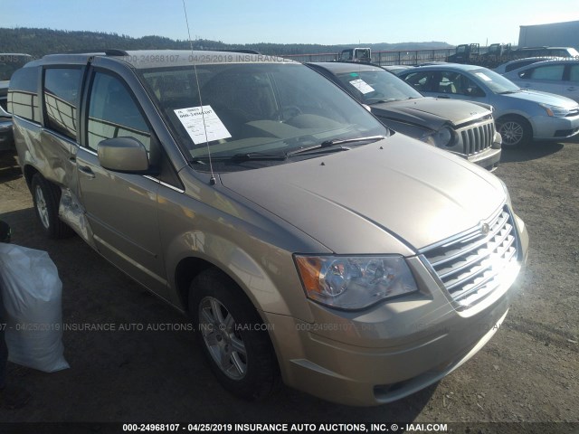 2A8HR54P68R639281 - 2008 CHRYSLER TOWN & COUNTRY TOURING BEIGE photo 1