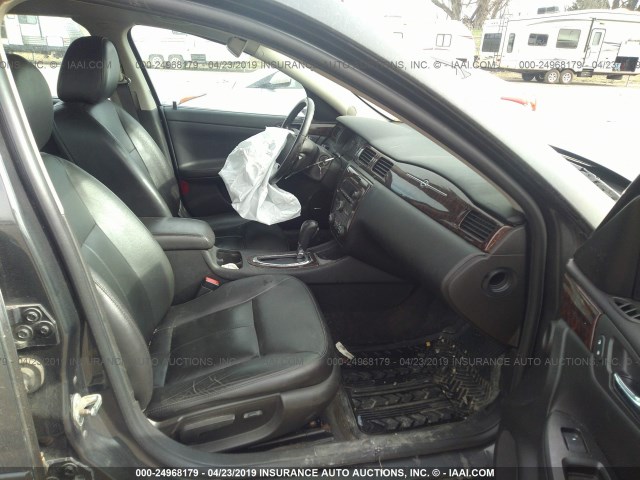 2G1WC5E39D1213033 - 2013 CHEVROLET IMPALA LTZ GRAY photo 5