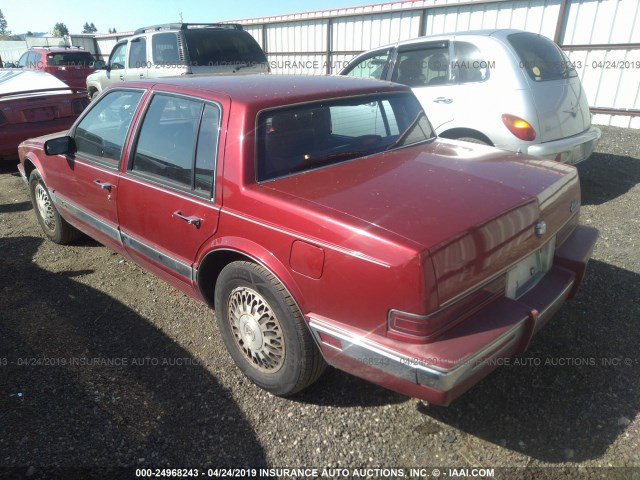 1G6KS5334LU825951 - 1990 CADILLAC SEVILLE MAROON photo 3