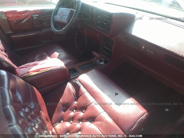 1G6KS5334LU825951 - 1990 CADILLAC SEVILLE MAROON photo 5