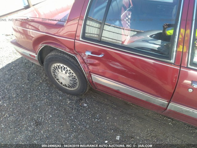 1G6KS5334LU825951 - 1990 CADILLAC SEVILLE MAROON photo 6