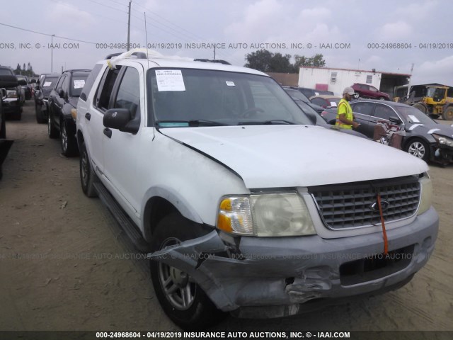 1FMZU72E92UA45863 - 2002 FORD EXPLORER XLS WHITE photo 1