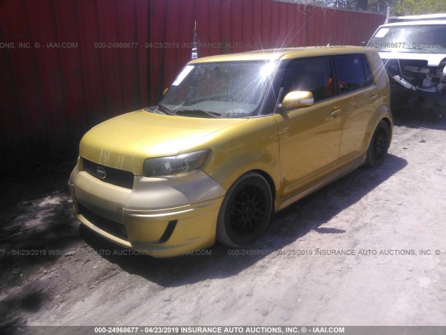JTLKE50E481054690 - 2008 TOYOTA SCION XB 金色 照片 2