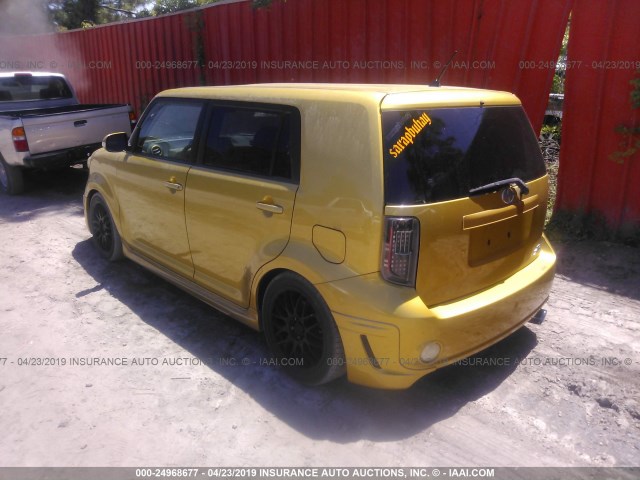 JTLKE50E481054690 - 2008 TOYOTA SCION XB 金色 照片 3