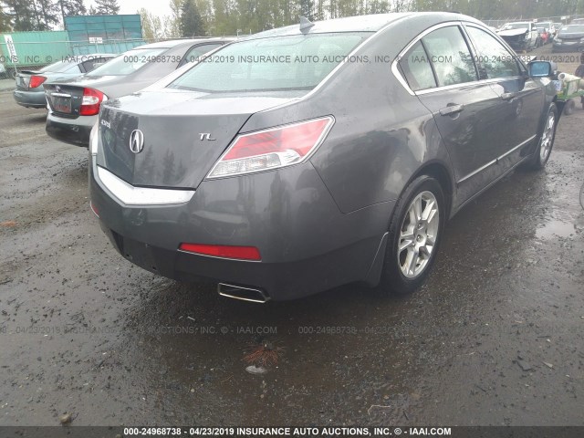 19UUA86209A017864 - 2009 ACURA TL GRAY photo 4