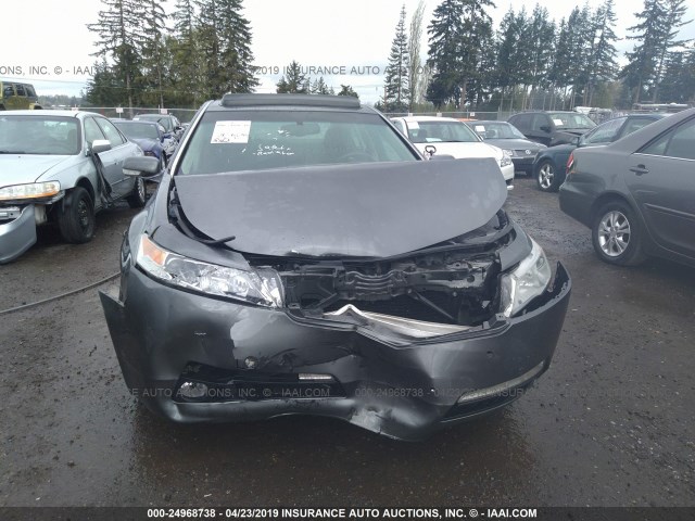 19UUA86209A017864 - 2009 ACURA TL GRAY photo 6