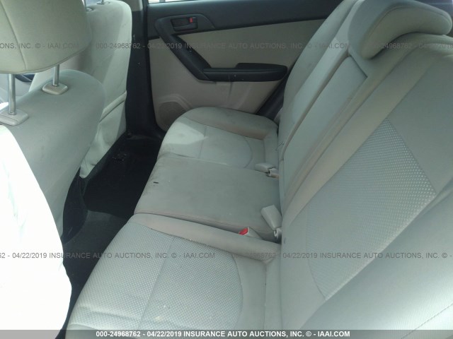 KNAFU5A28C5528109 - 2012 KIA FORTE EX GRAY photo 8