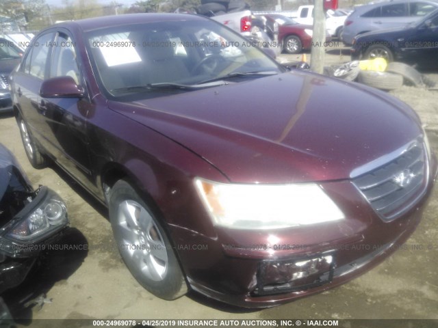 5NPET46C69H544167 - 2009 HYUNDAI SONATA GLS 栗色 照片 1
