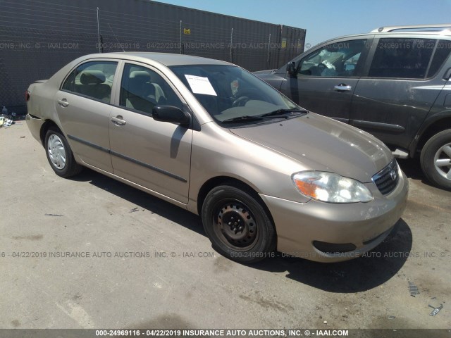 1NXBR32E07Z880012 - 2007 TOYOTA COROLLA CE/LE/S GOLD photo 1