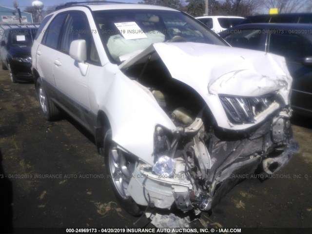 JTJHF10U720244674 - 2002 LEXUS RX 300 WHITE photo 1