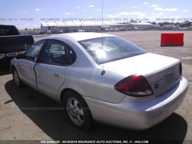 1FAFP55204G188972 - 2004 FORD TAURUS SES SILVER photo 3
