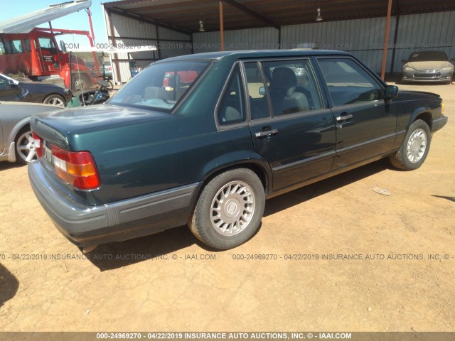 YV1KS9517R0038681 - 1994 VOLVO 960 GREEN photo 4