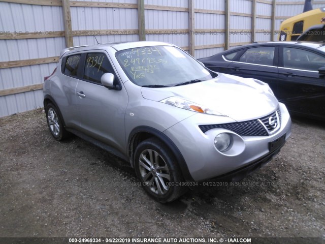 JN8AF5MV6CT111908 - 2012 NISSAN JUKE S/SV/SL SILVER photo 1