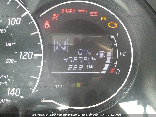 3N1CE2CP6FL419021 - 2015 NISSAN VERSA NOTE S/S PLUS/SV/SL/SR RED photo 7