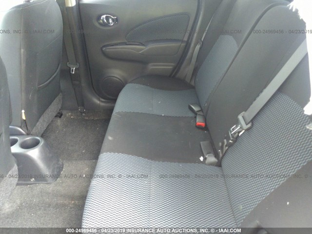 3N1CE2CP6FL419021 - 2015 NISSAN VERSA NOTE S/S PLUS/SV/SL/SR RED photo 8