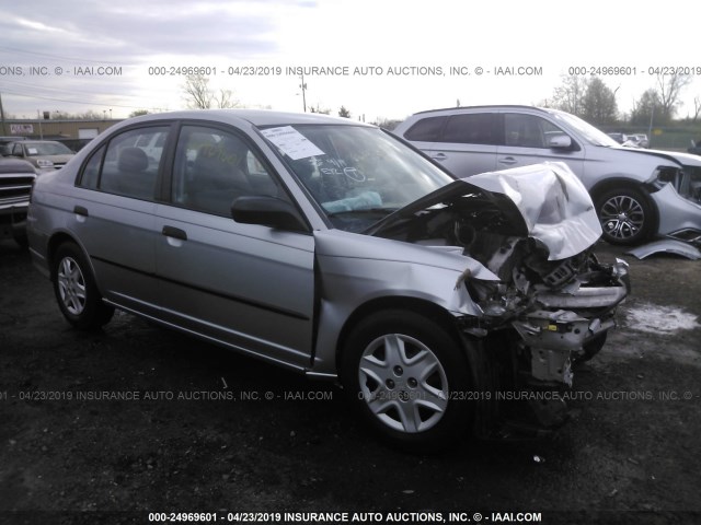 1HGES16375L024567 - 2005 HONDA CIVIC DX VP Gümüş foto 1