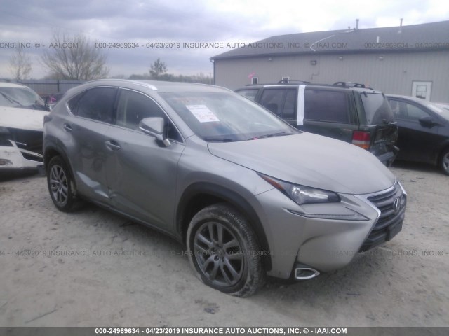 JTJBARBZ2G2055485 - 2016 LEXUS NX 200T/BASE/F SPORT GRAY photo 1