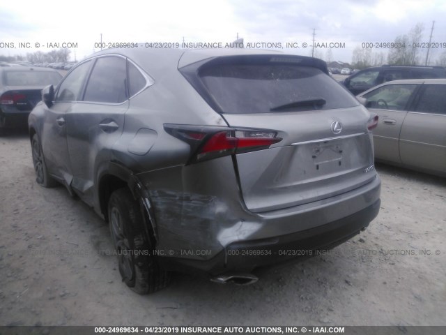 JTJBARBZ2G2055485 - 2016 LEXUS NX 200T/BASE/F SPORT GRAY photo 6